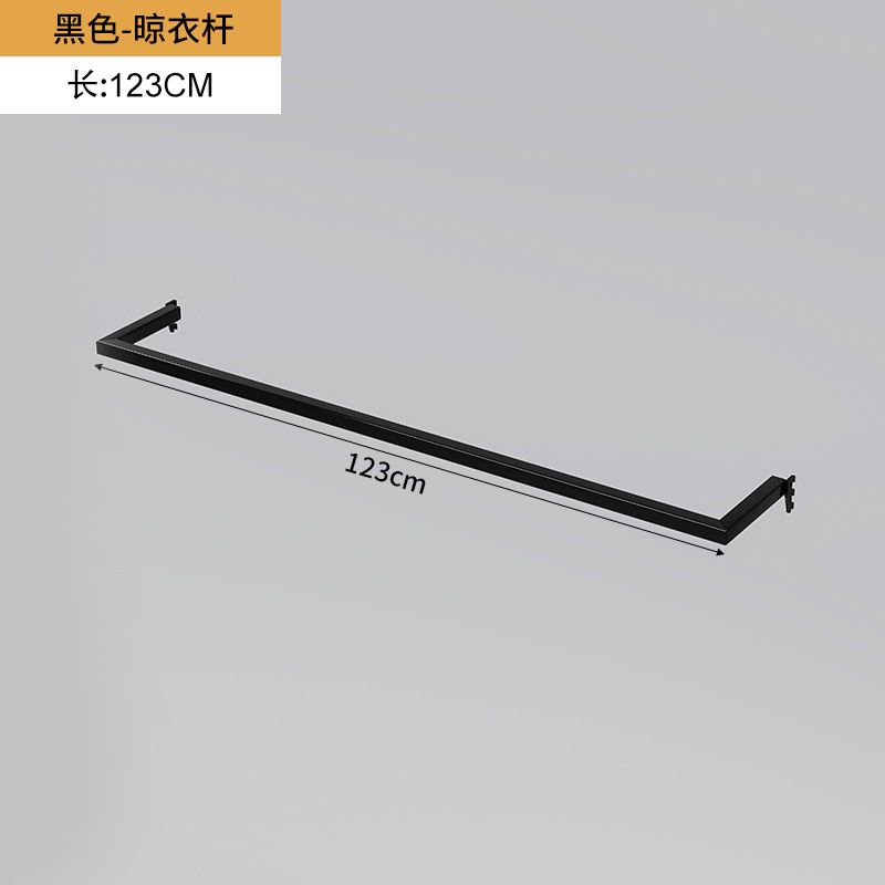 Hoyo de metal placa de agujero accesorio de estante de almacenamiento gancho laminado barra transversal de monitor de computadora soporte de percha de gorra combinación