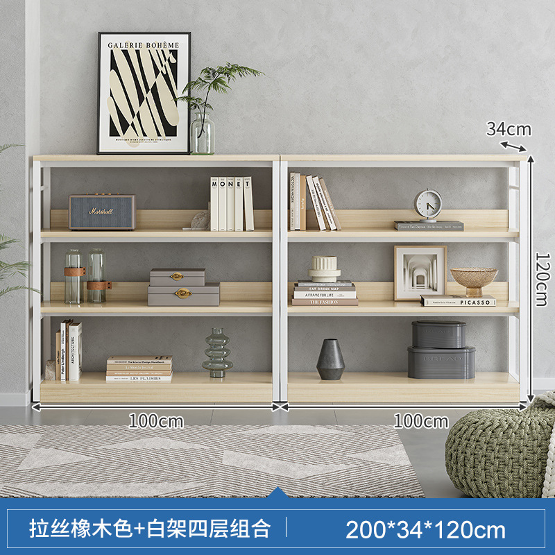 Estante de almacenamiento doméstico multicapa de pie estante de exhibición gabinete de almacenamiento sub-estante estantería decorativa estantería