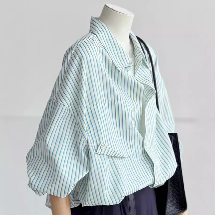 Autumn fresh silk shirt