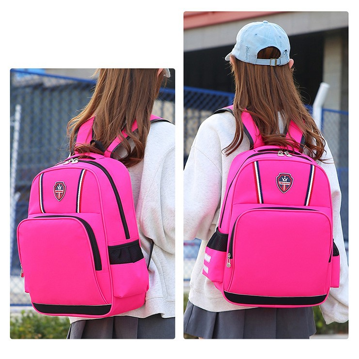 Mochila de estudiantes de primaria y secundaria personalizada logotipo impresa entrenamiento de la institución de tutoría bolsas de reparación para niños jardín de infantes bolsas de hombro ocio