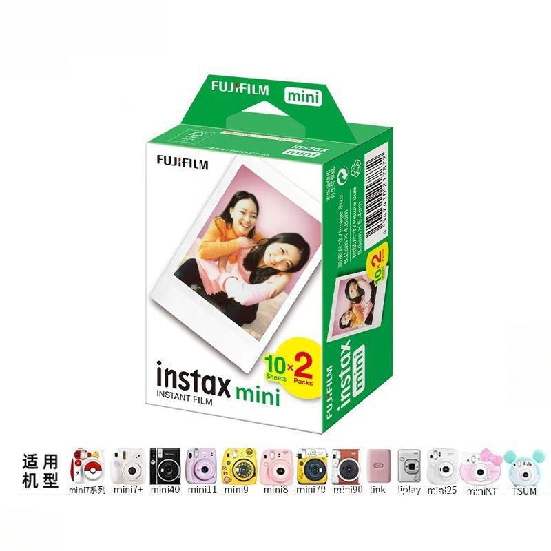 Fuji Polaroid White Edge Photo Paper 3 Inches 10 Sheets 20 Sheets Mini Series Universal Date Fresh