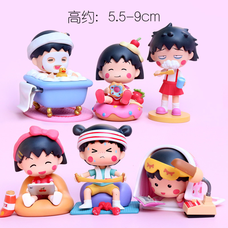 日漫周辺のちびまる子ちゃんの手作りモデルが可愛いです。