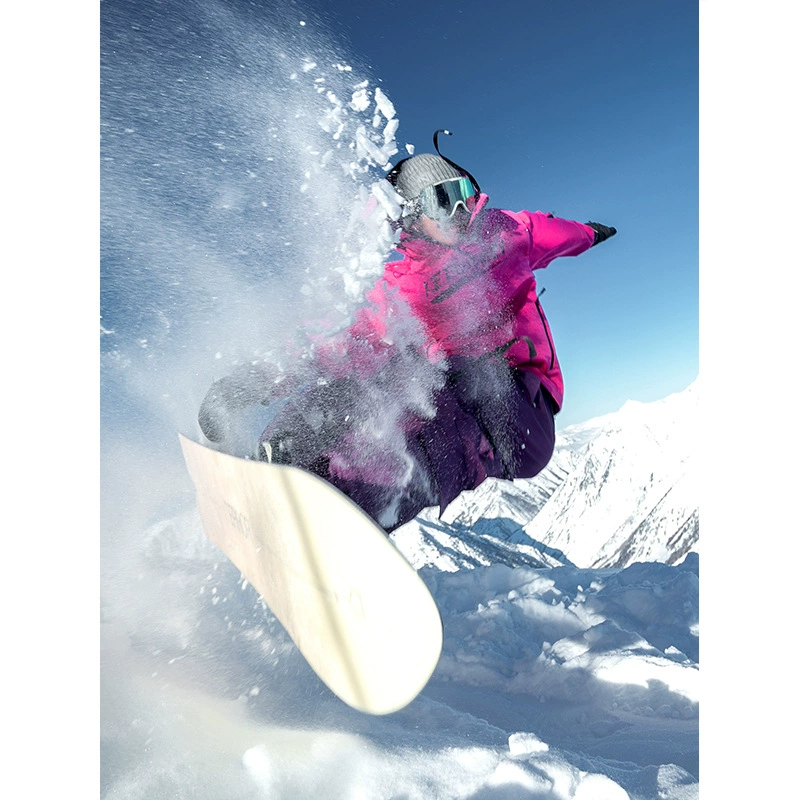 Американский ледяной костюм тяжелой промышленности фиолетовые лыжные брюки Yabuli однопластинчатый водонепроницаемый утолщенные теплые снежные брюки для мужчин и женщин