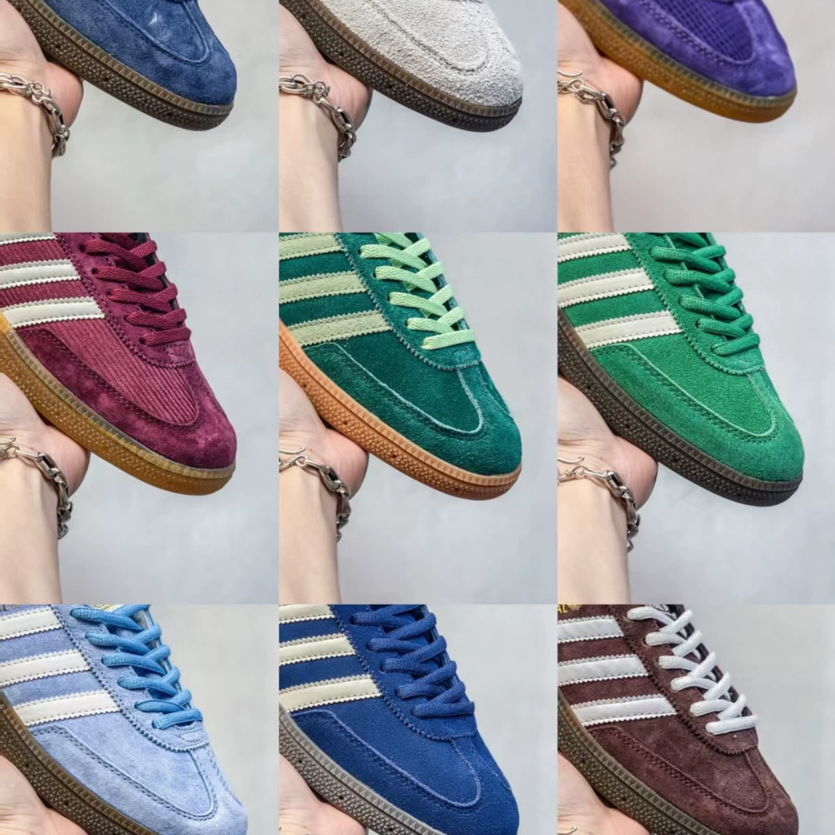 Чистые оригинальные повседневные модные универсальные кроссовки Handball Spezial в стиле ретро с амортизацией и удобные спортивные кроссовки