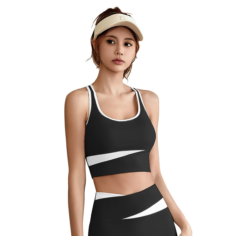 Juyitang ropa interior deportiva a prueba de golpes de alta resistencia sujetador de yoga