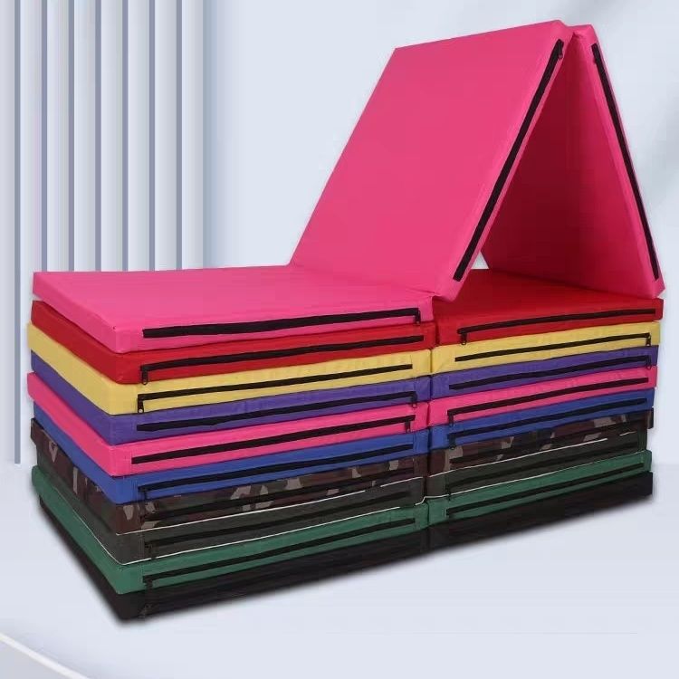 Pad de yoga plegable para niños almohadilla de esponja gruesa portátil almohadilla de gimnasia abdominal almohadilla de esponja