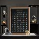 Original 100 Kinds of Natural Ore Specimen Combination Photo Frame Ornaments Natural Stone Popular Science Children Gift Home Decoration