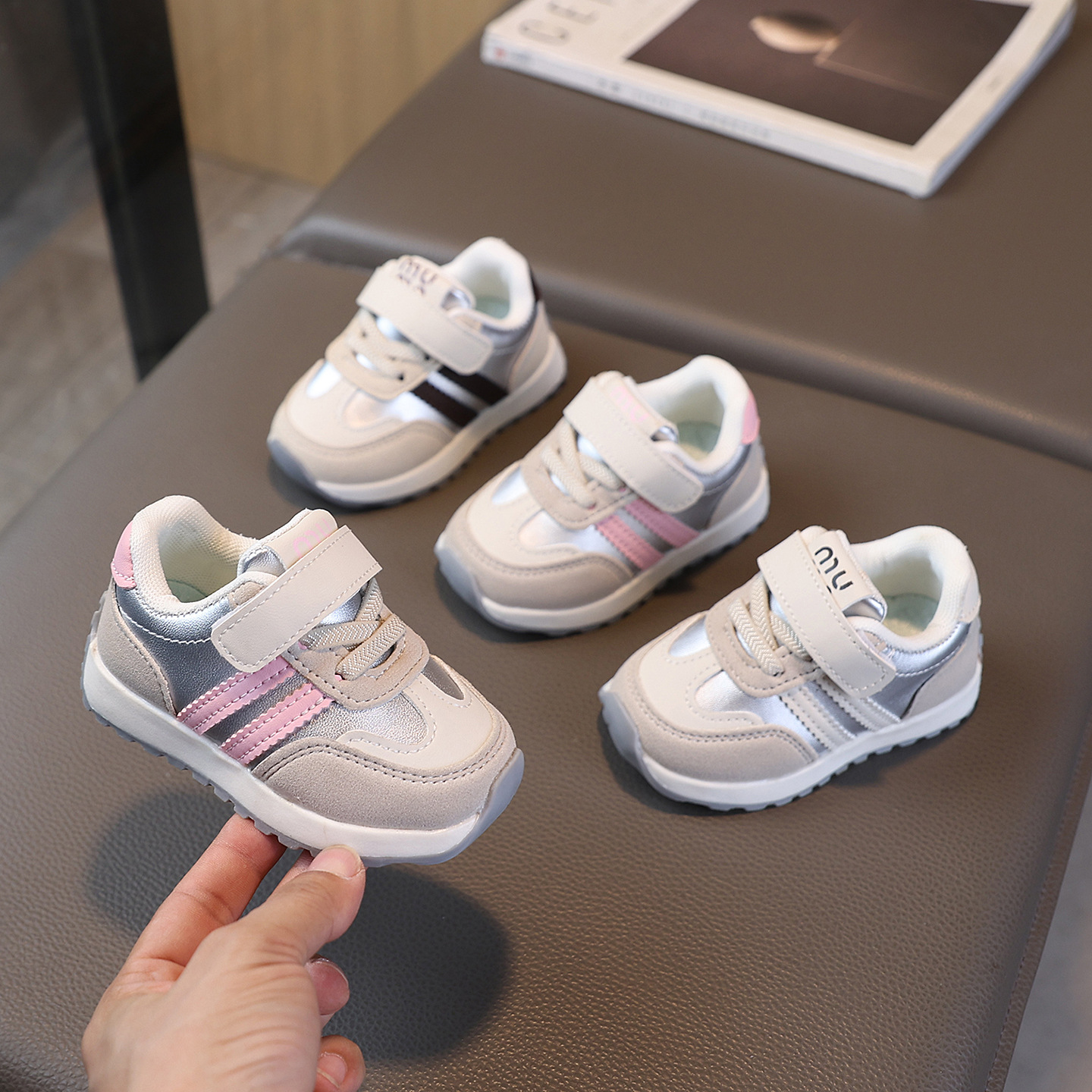 Chaussures de sport pour enfants, style automne, baskets de course pour bébés, filles et garçons, motif Forrest Gump, nouvelle tendance en chaussures pour enfants_voghion.com