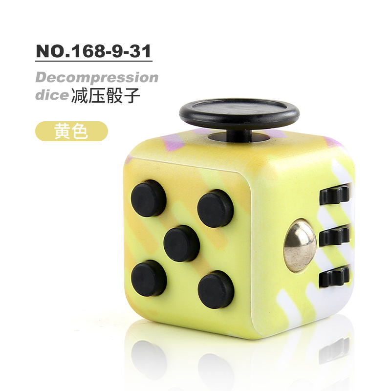 Venta caliente descompresión dedo cubo seis-lado prensa Flip Dados de descompresión nuevos juguetes de ventilación exóticos descompresión transfronteriza