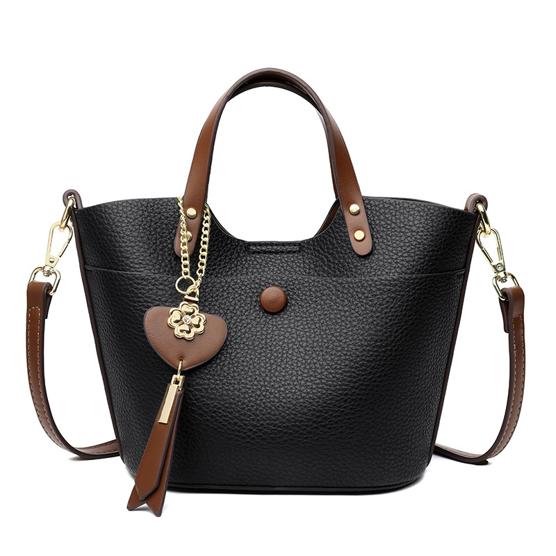 Handtasche Tasche 2024 Sommer Neue Mode Alle-spiel Schulter Umhängetasche Mode Nische Eimer Textur Beliebte frauen Tasche_voghion.com
