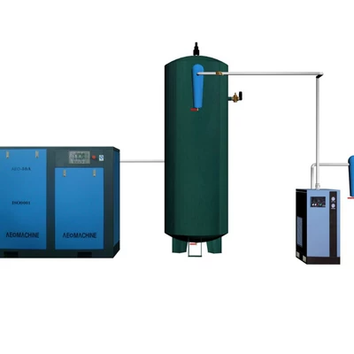 Hava kompressorları Screw Air Compressor Dhf-10