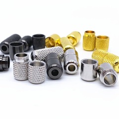 新款網紋懶人膠囊鞋帶扣 免綁大金屬膠囊扣頭鞋帶頭配件