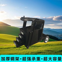 青岛厂家定制可移动电焊推车铁制电焊车汽修工具车气瓶推车焊机车