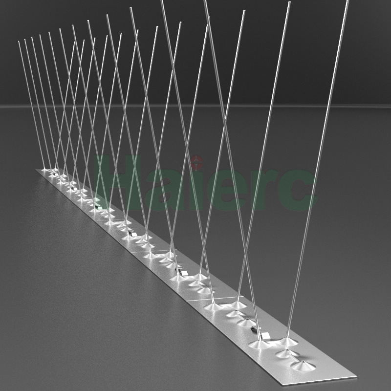 DIY 防鸟刺 防鸟亚马逊 不锈钢底座防水 50cm可做彩盒白盒1106-U2