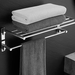 304ステンレス折りたたみタオルラックバスタオルラックトイレ浴室トイレタオル掛けラック物置ラックタオル掛け