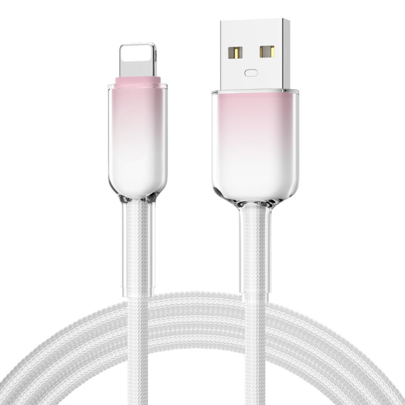 65w冰晶渐变编织快充数据线适用苹果华为typec数据线pd27w充电线|undefined