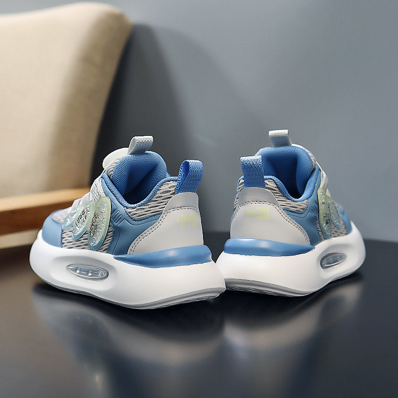 2023 new fall sneakers for girls Rotary button casual shoes for kids Running shoes for boys Kids trend_voghion.com