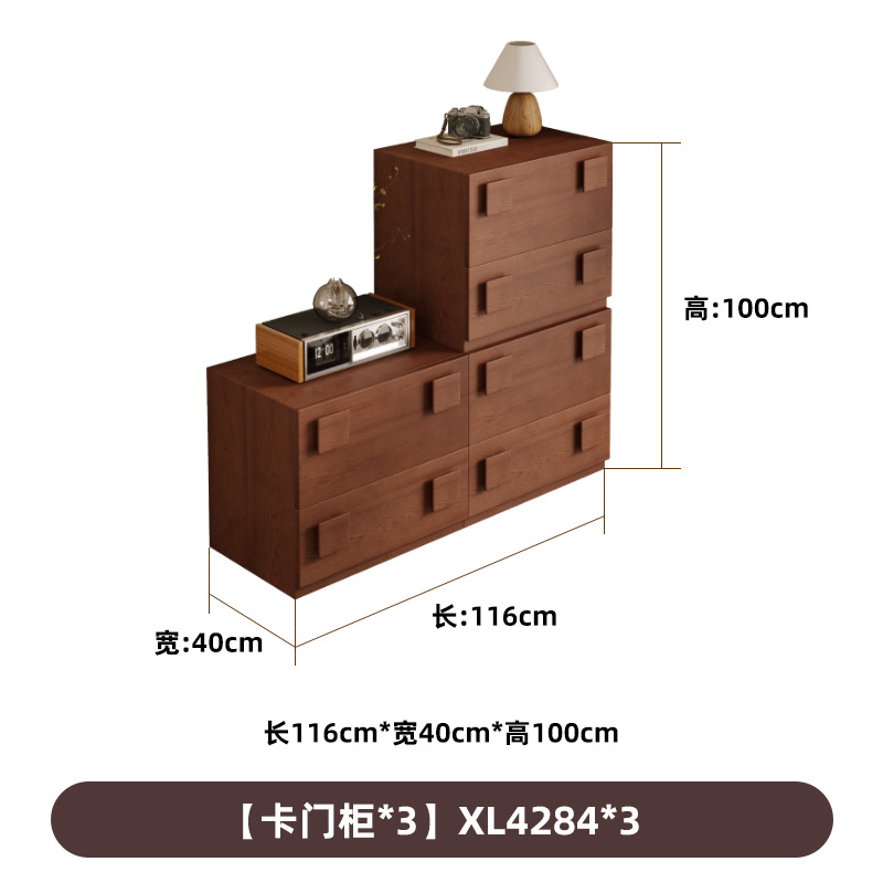 DASIMA estilo francés retro estilo antiguo sala de estar contra la pared armario de madera maciza armario de comedor pequeño armario de almacenamiento armario de puerta de tarjeta