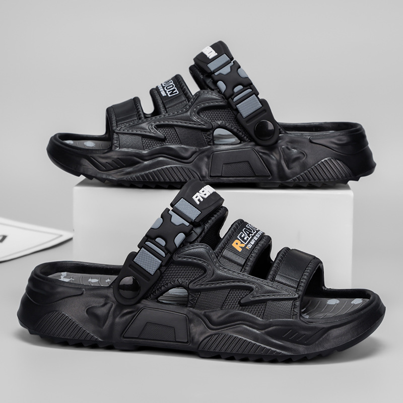 Sandalias transfronterizas para hombres Sandalias de playa de ocio antideslizantes para exteriores de verano