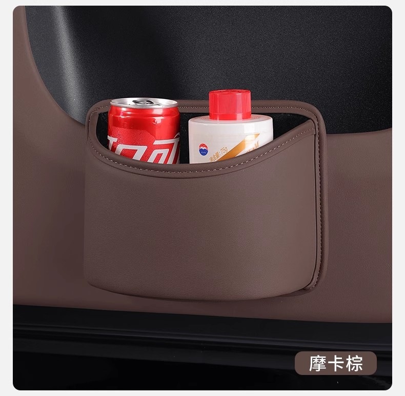 Car Trash Can, Door Storage Box, Car Interior Accessories, Foldable Seat Back Hanging Storage Bag, Storage Box