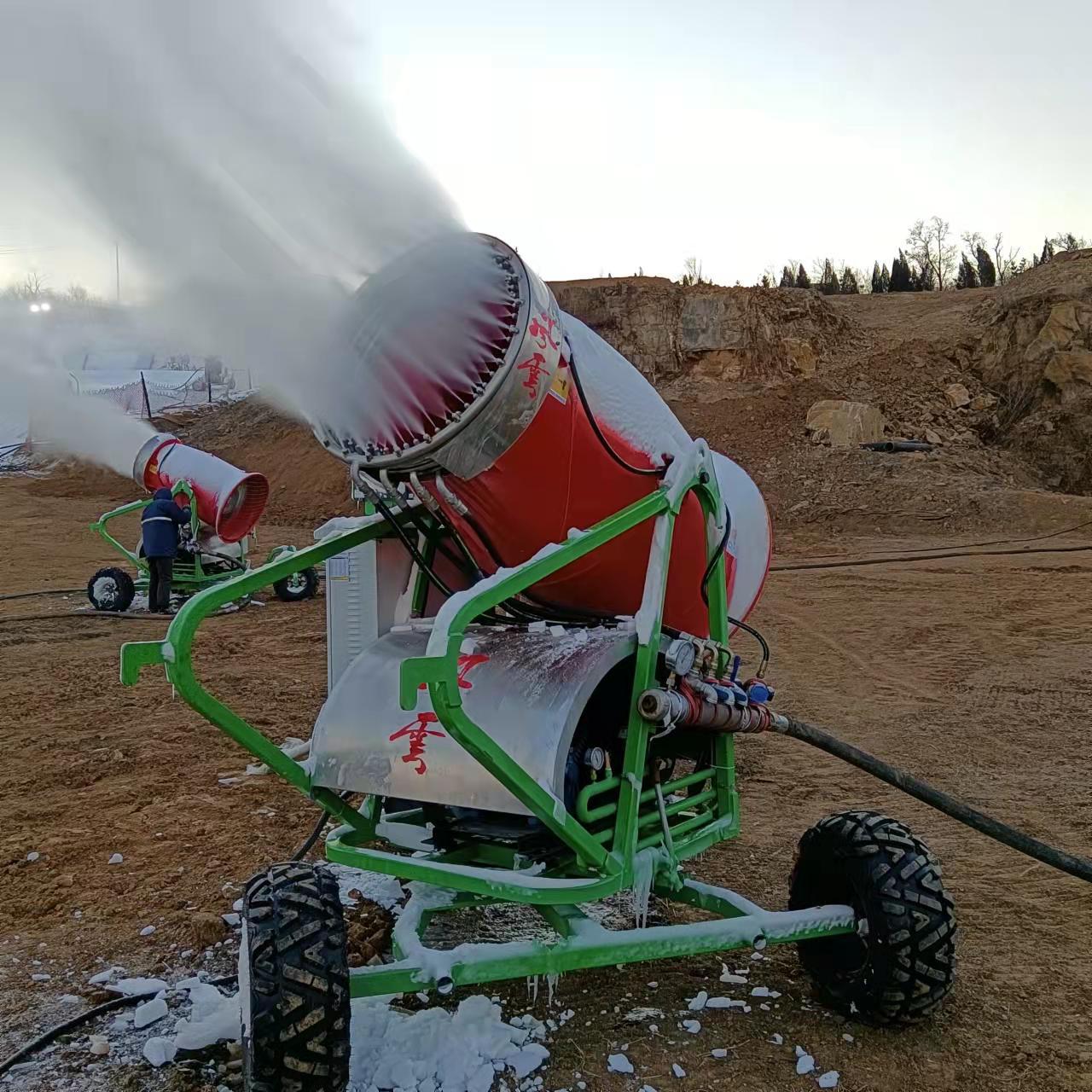 活动喷雪制冷剂造雪机雾炮人工制雪机戏雪乐园场景人工造雪机