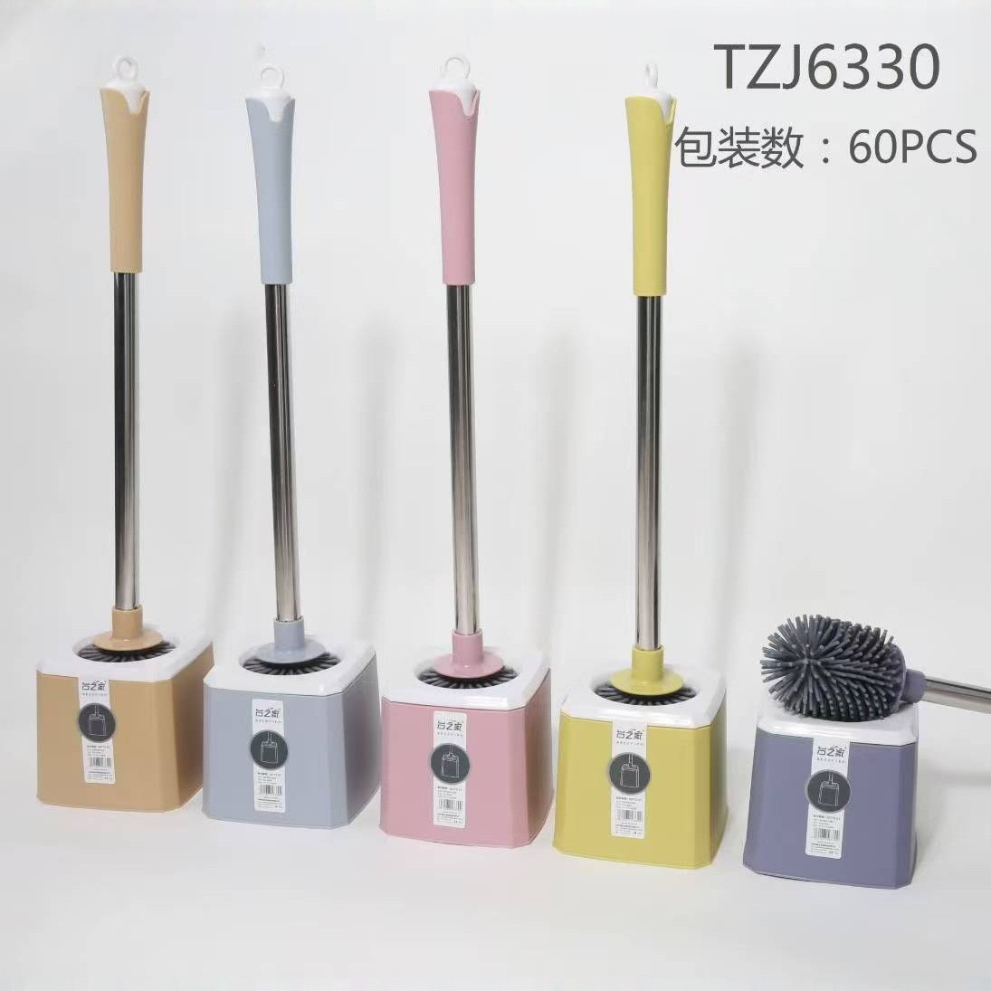 TZJ6330软胶套装马桶刷
