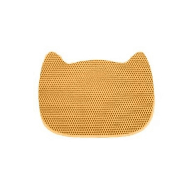 猫头双层猫砂垫防溅过滤猫窝防带出脚垫防水加厚可洗宠物|undefined