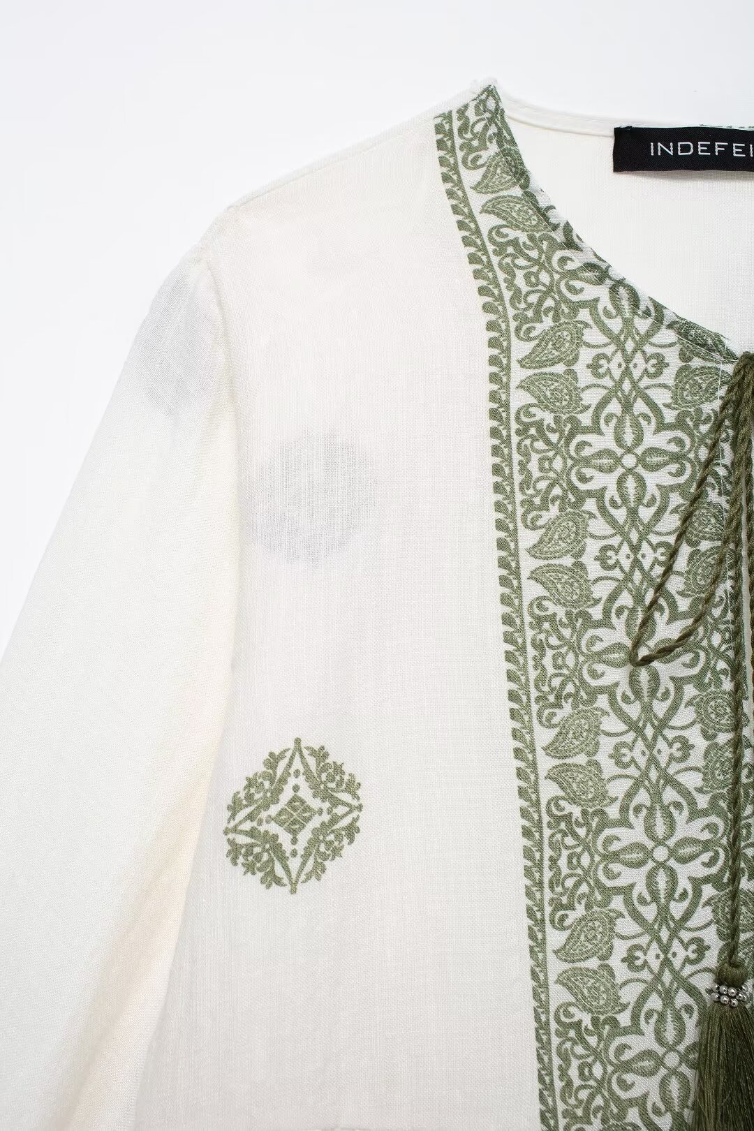 2024 Summer New Women's Printed Vacation Style Shirt_voghion.com