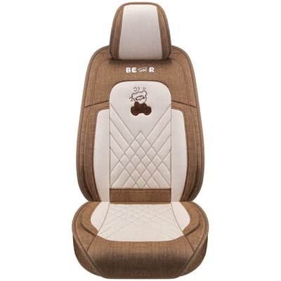 Seat cushion, seat cover: Cotton and Linen Car Seat Cushions
