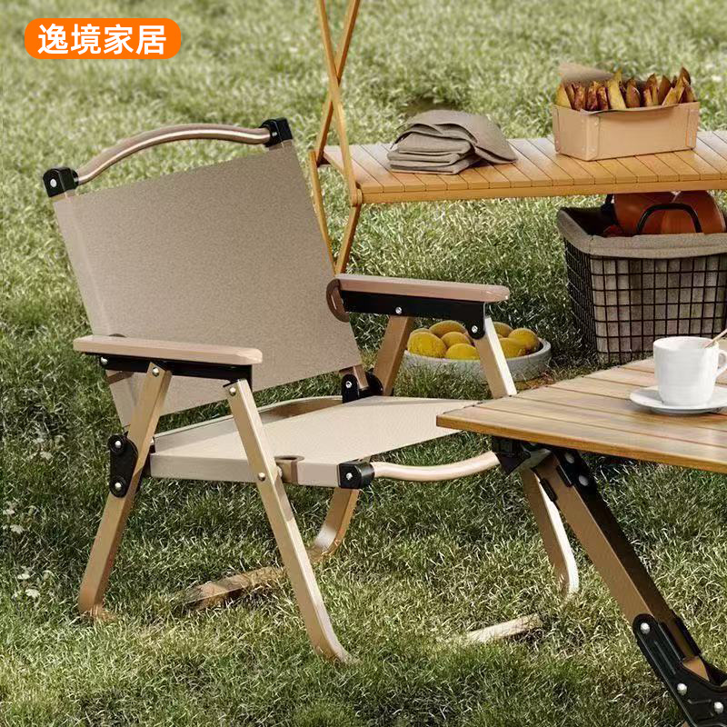 Kermit Chair Outdoor Portable Folding Chair Camping Chair Painting Dinner Car Folding Chair Fishing Chair Manufacturer