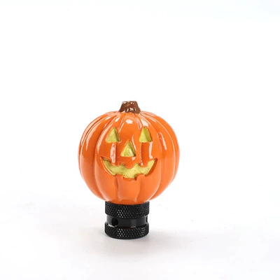Head Manual Model Funny Stylish: Cab and accessories - pumpkin-head-yellow