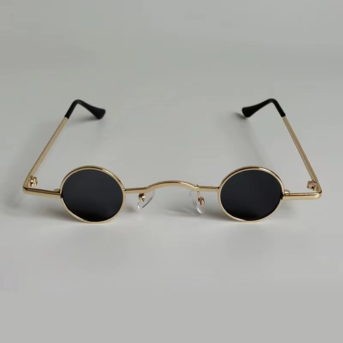 Internet celebrity mini glasses Internet celebrity funny sunglasses Hip-hop mini funny glasses small round frame prince glasses