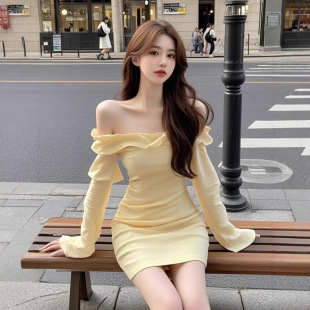 TZ5469�����Sɫ���~߅һ�ּ��B��ȹŮ���p�g�����@�ݰ��ζ�ȹ��