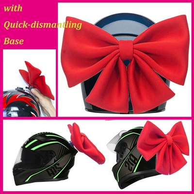 Mengxuejie, Cute Bow Helmet – Motosiklet dəbilqələri