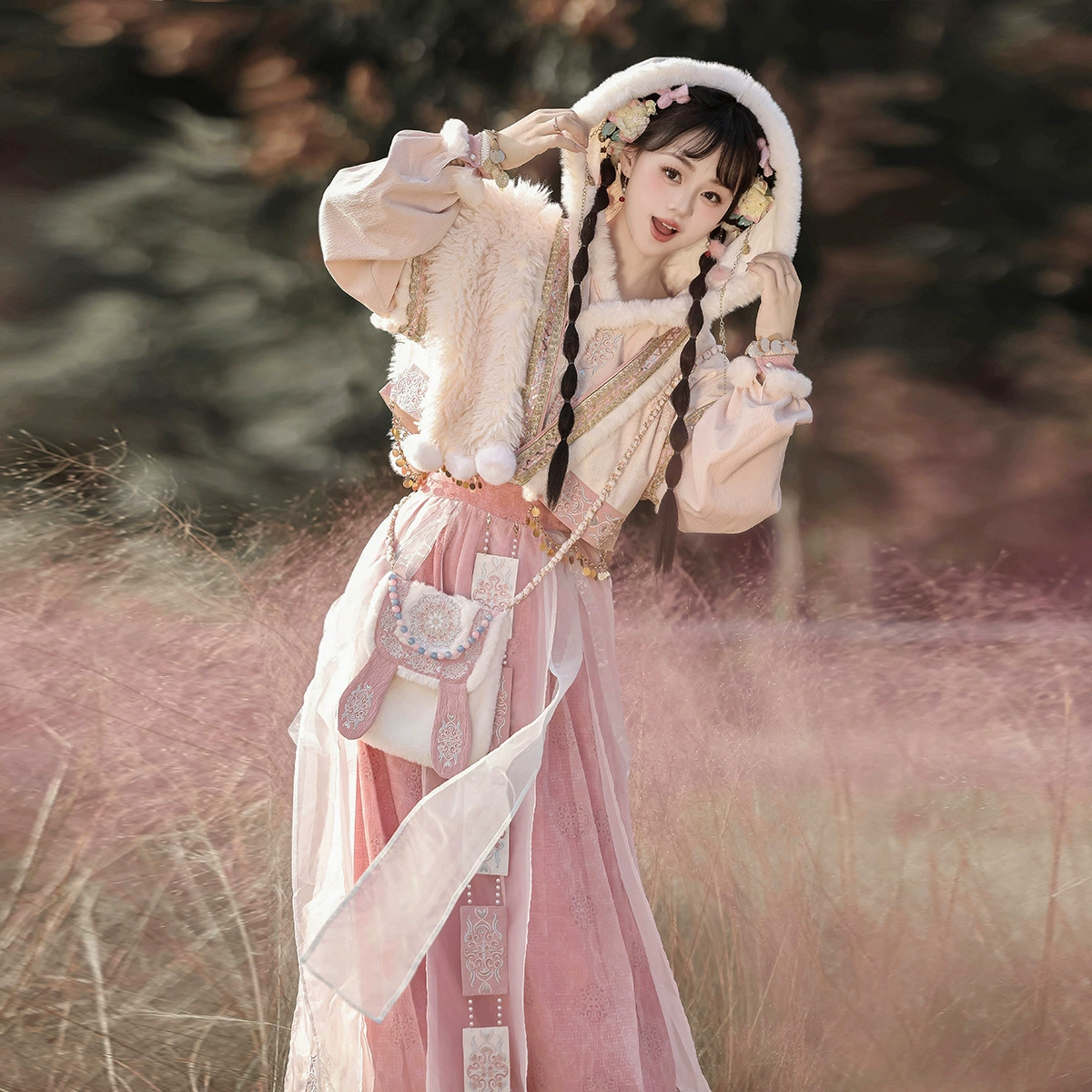 Yimengge Оригинальный Hu Xuansha Hanfu Женский китайский стиль