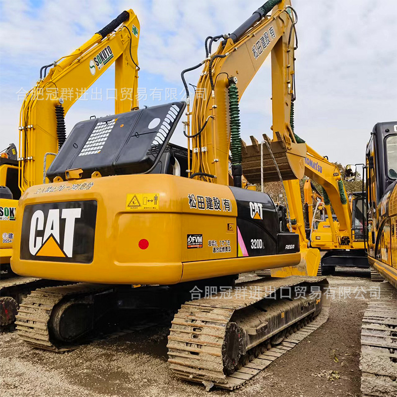 Venta de excavadora de segunda mano Carter 320DL original sin piezas de repuesto de buena calidad, transporte gratuito en todo el país