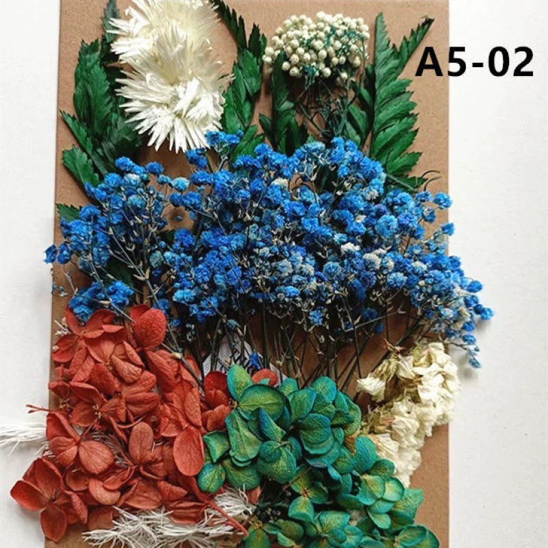 Materials set, postcard flower-shaped, handmade, bouquet, wholesale