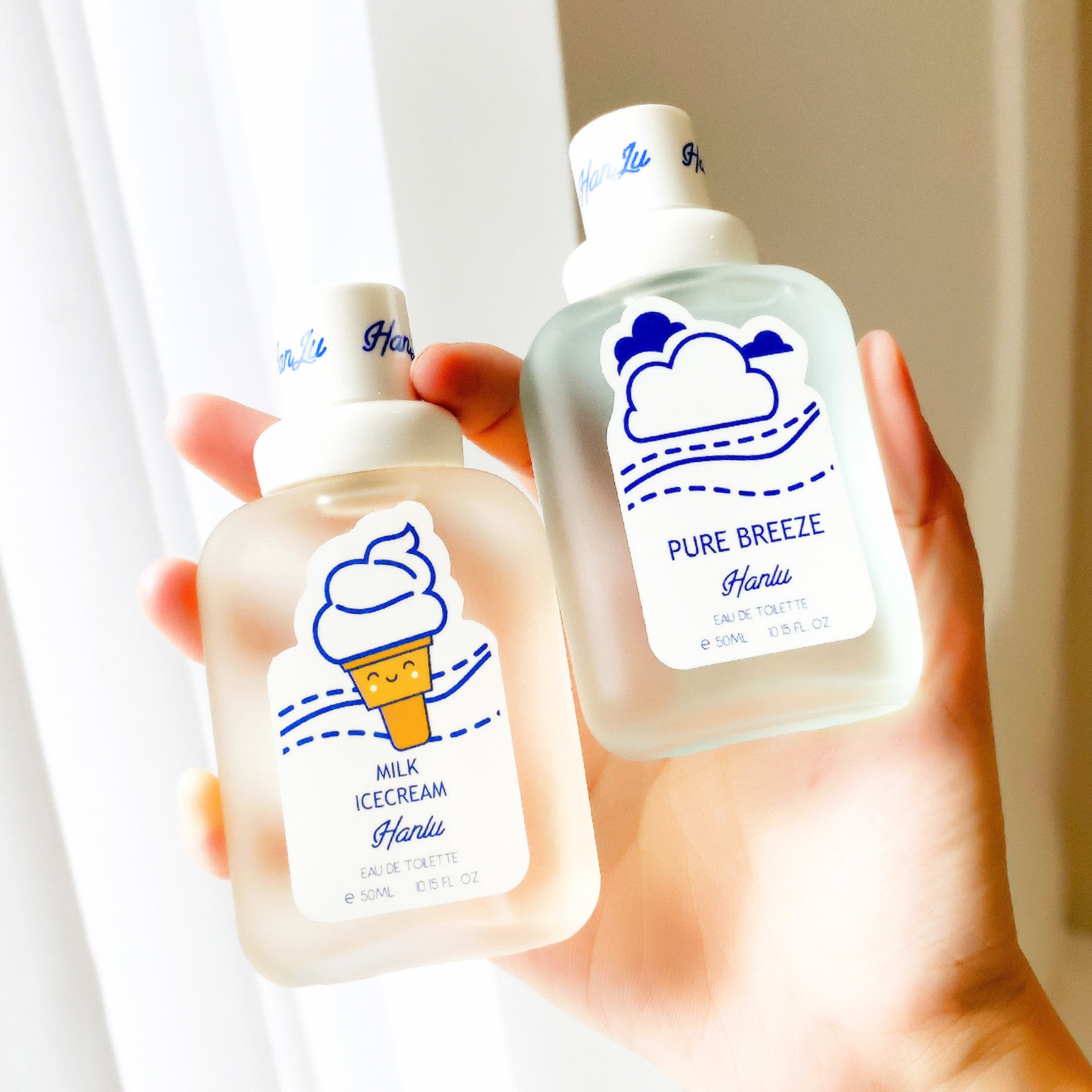 Cross-border baby bear women's perfume is not easy to last light fragrance fresh peach tea fragrance milk fragrance male and female student gift