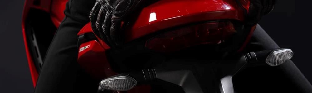 Rsv Motorcycle Helmet Men's No. 1 Women's Three-Quarter Helmet Electric Motorcycle Half Helmet Double Mirror Universal for All Seasons