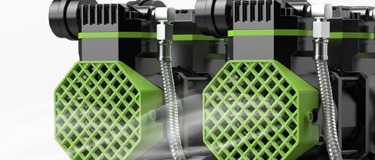Oil-free silent air compressor, small 220v portable woodworking air pump, high-pressure air pump, air compressor wholesale