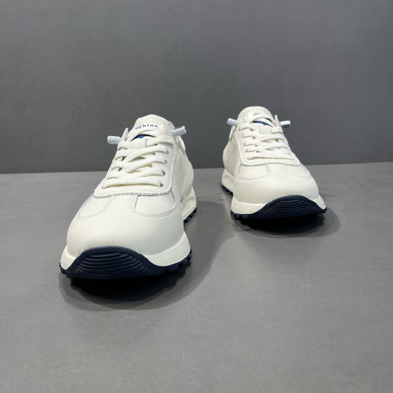 European Station Men's Shoes Men's Spring Light Sports Forrest Gump Shoes Men's Trendy All-match Low-top Casual Leather Sneakers