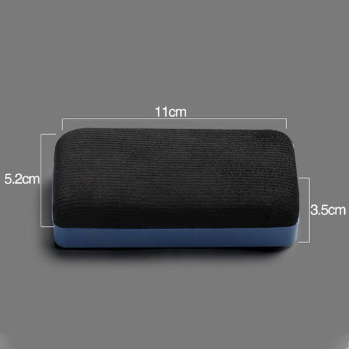 Magnetic absorbable whiteboard eraser for children's home whiteboard eraser velvet cloth drawing board eraser school blackboard green board chalk eraser washable