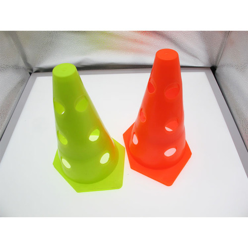23cm hexagonal hole cone bucket football training equipment obstacle sign bucket marker