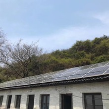 储能电池太阳能屋顶发电100KW离网光伏一体储能光伏系统配套组件