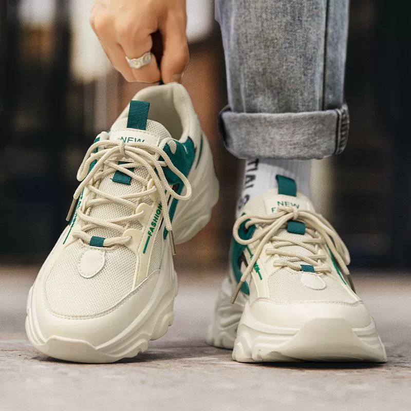 Мужские летние кроссовки 2025 года, модные, повседневные, сетчатые, нескользящие, универсальные, лёгкие, дышащие, спортивные.