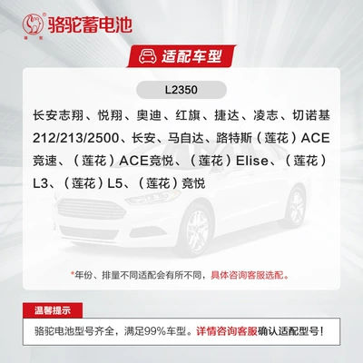 Suitable for Camel Battery Car battery/battery
