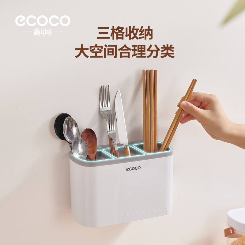 palillos tipo pared colgante palillos drenaje estante de almacenamiento de objetos para el hogar palillos palill