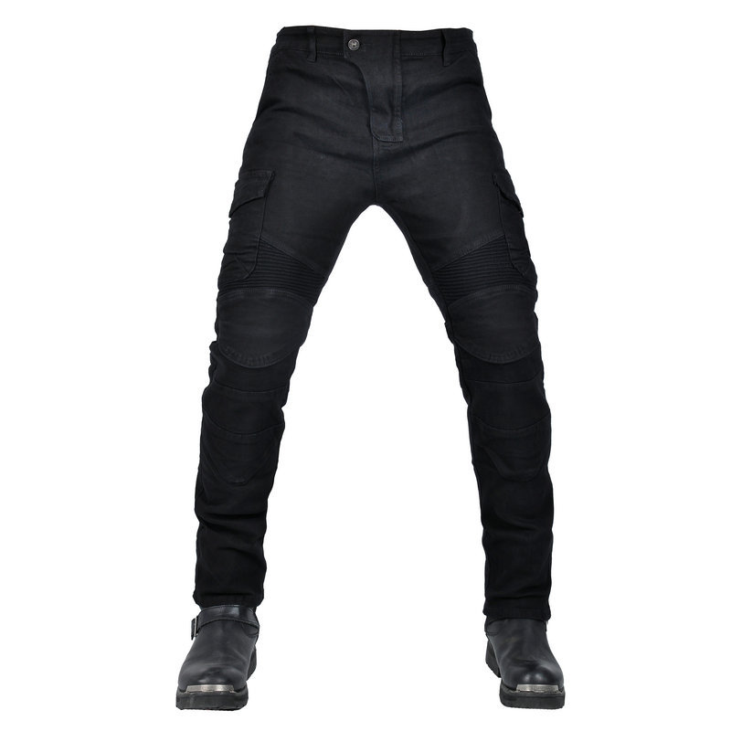 VOLERO impermeable moto jeans motocicleta pantalones de montar a prueba de viento herramientas retro carreras anti-caída pantalones hombres y mujeres
