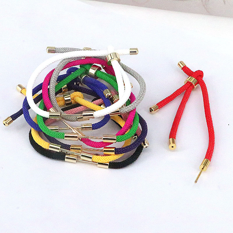 Le Cuivre Style Ig Géométrique Couleur Unie Placage Bracelets display picture 2
