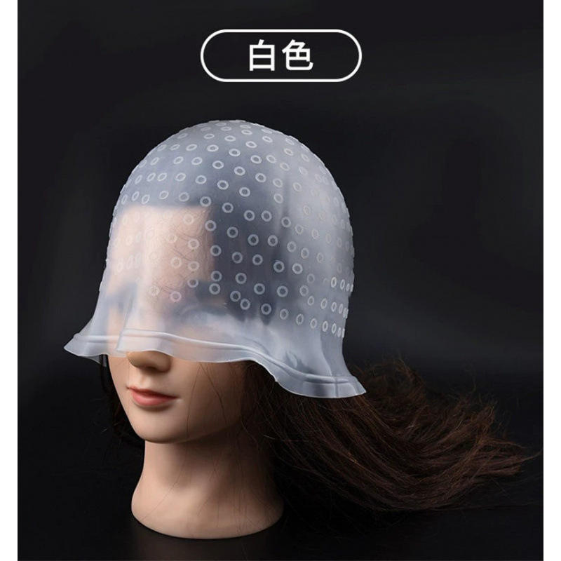 Fabricante sombrero de teñido para hombres sombrero de teñido resistente a la tracción material de silicona herramienta de teñido de cabello con aguja de teñido image 8